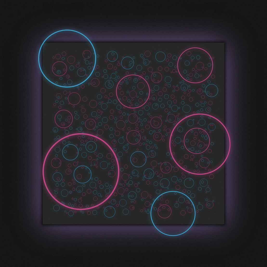 Nevercolliding Circles #3