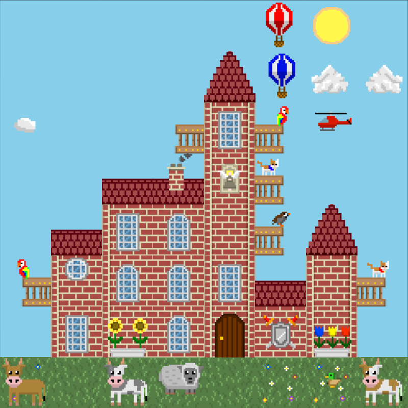 2D Mansion #585