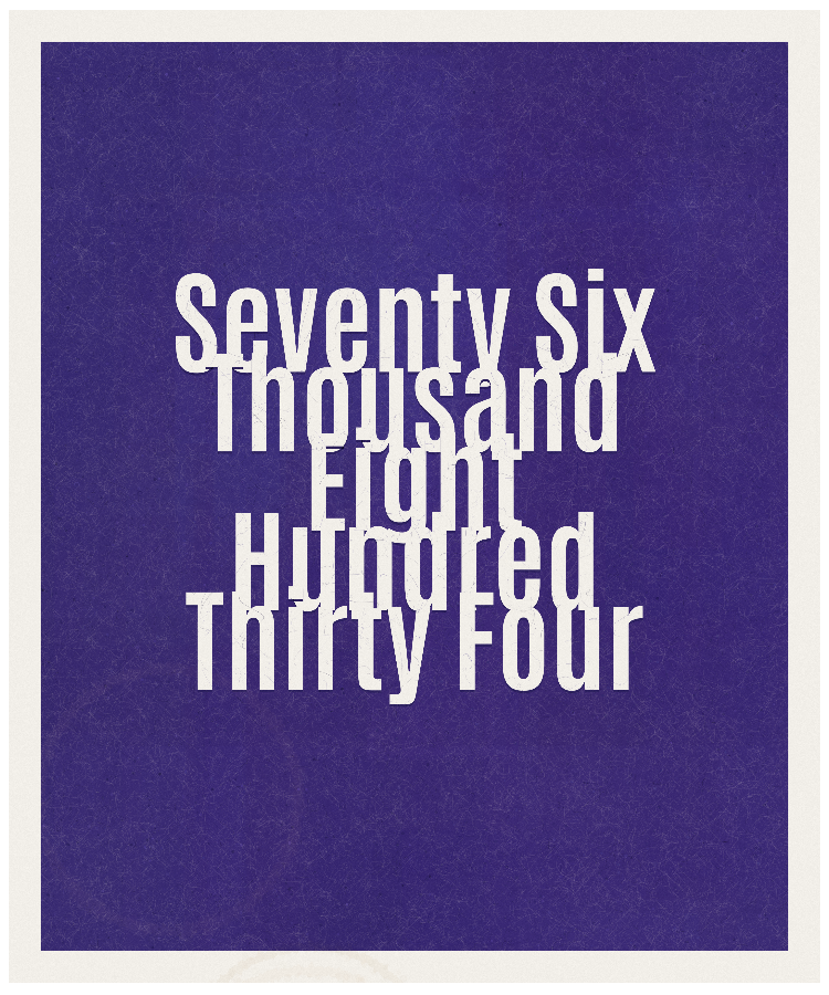 Count #76834