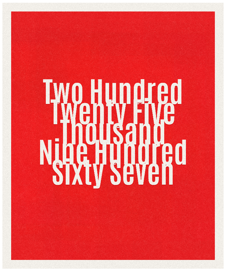 Count #225967