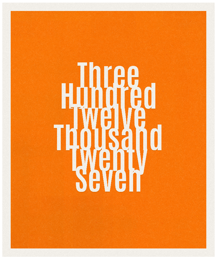 Count #312027