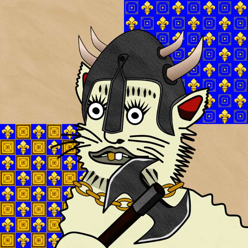 Famous Medieval Cat #57