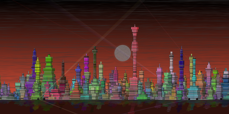 Fictional Cityscapes #104