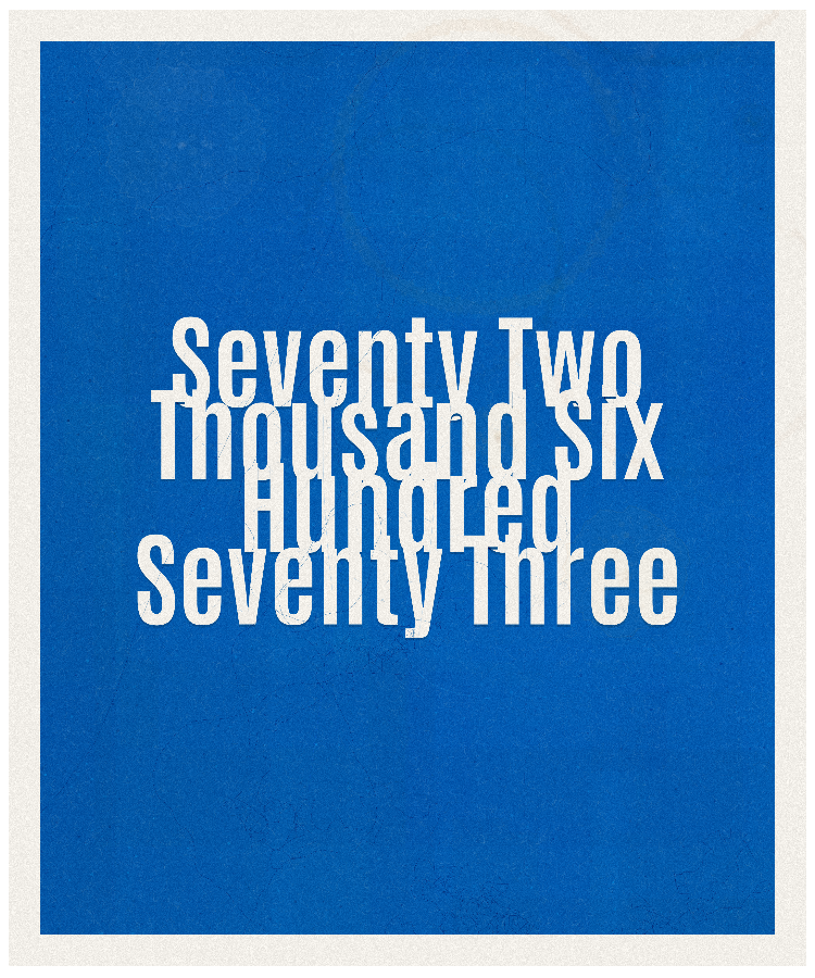 Count #72673