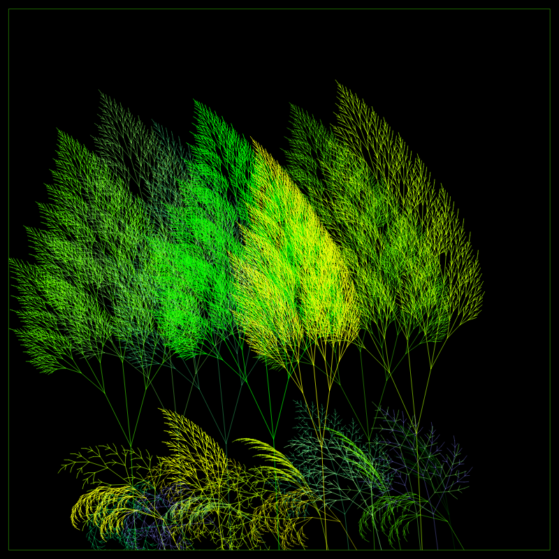 Fractal Forest #186