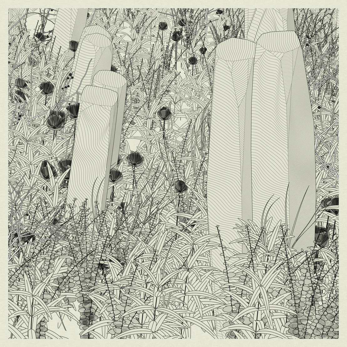 Garden, Monoliths #64