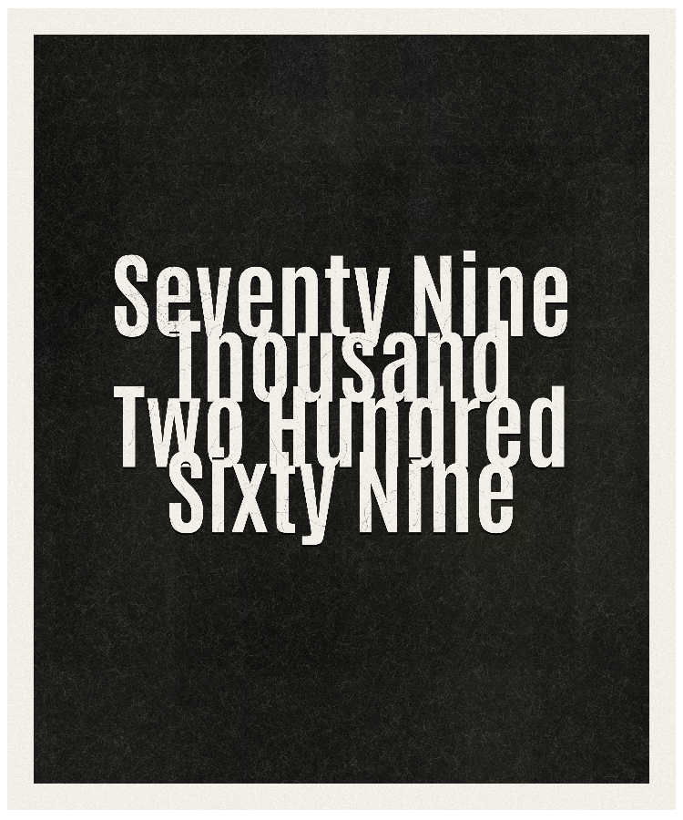 Count #79269