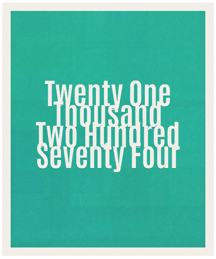 Count #21274