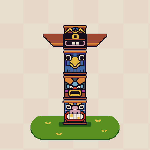 Tiki Totem  #17