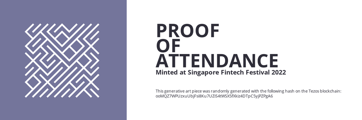 SFF2022 Proof of Attendance Token #628