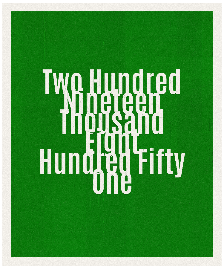 Count #219851