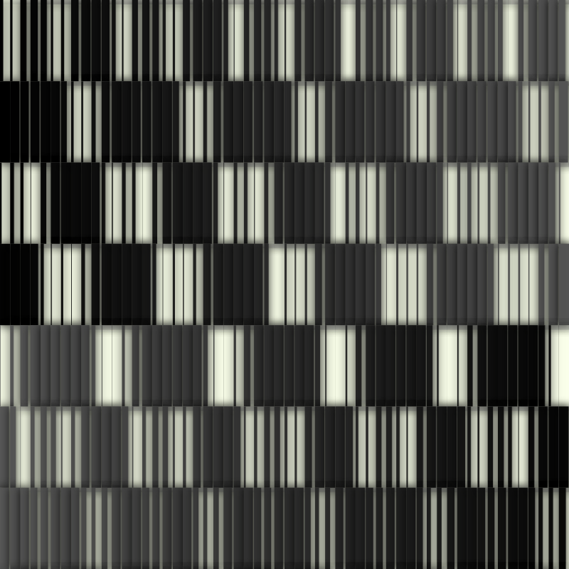 Generative Barcode Helmholtz Illusion #25