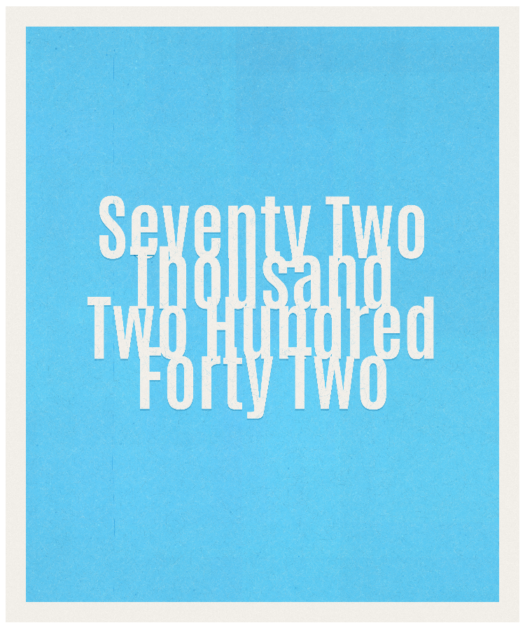 Count #72242