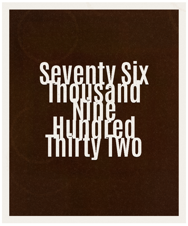 Count #76932