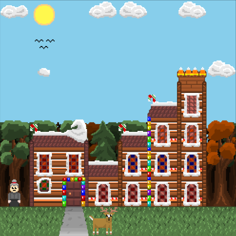 2D Mansion Candy House #52