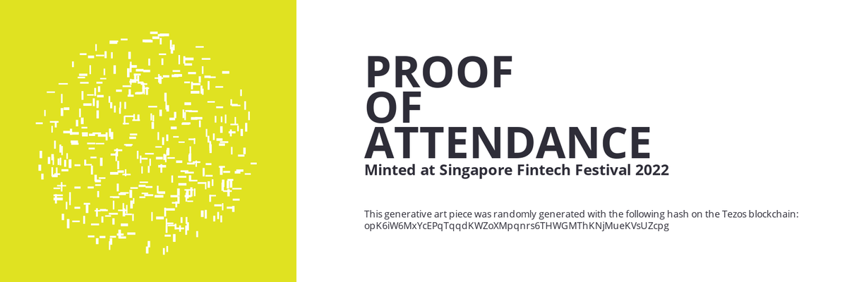 SFF2022 Proof of Attendance Token #1105