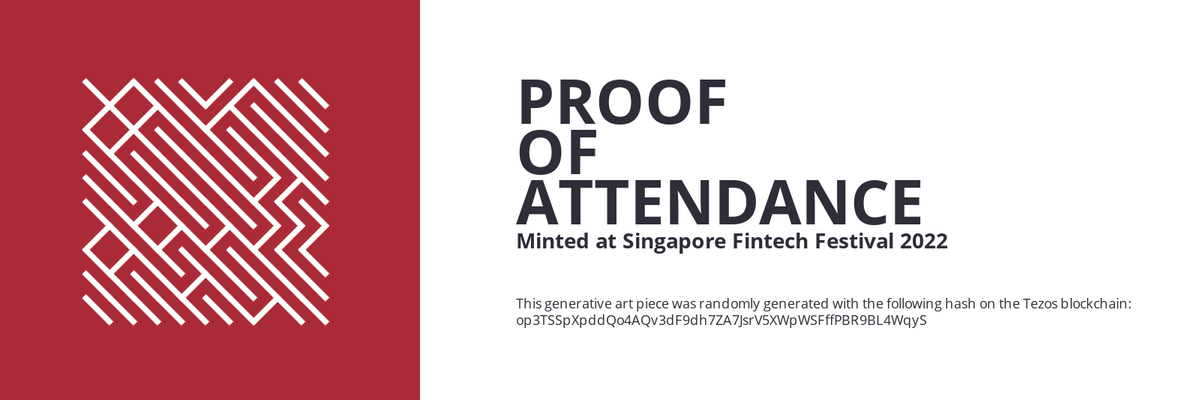 SFF2022 Proof of Attendance Token #387