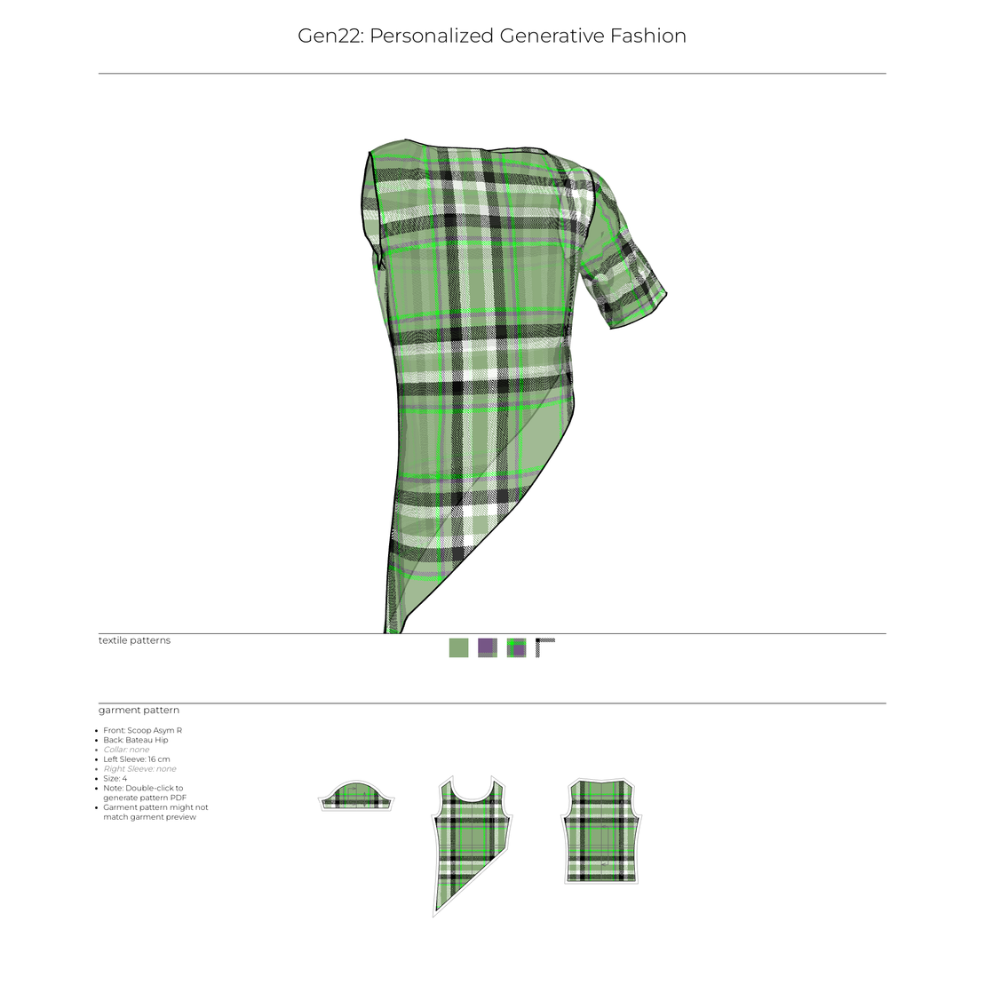 Gen22: Personalized Generative Fashion #77