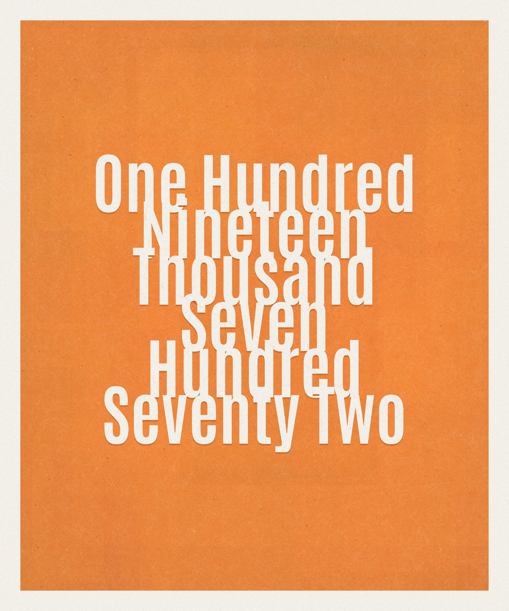 Count #119772