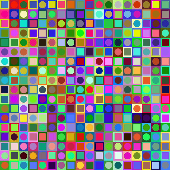 Square Dot Composition #167