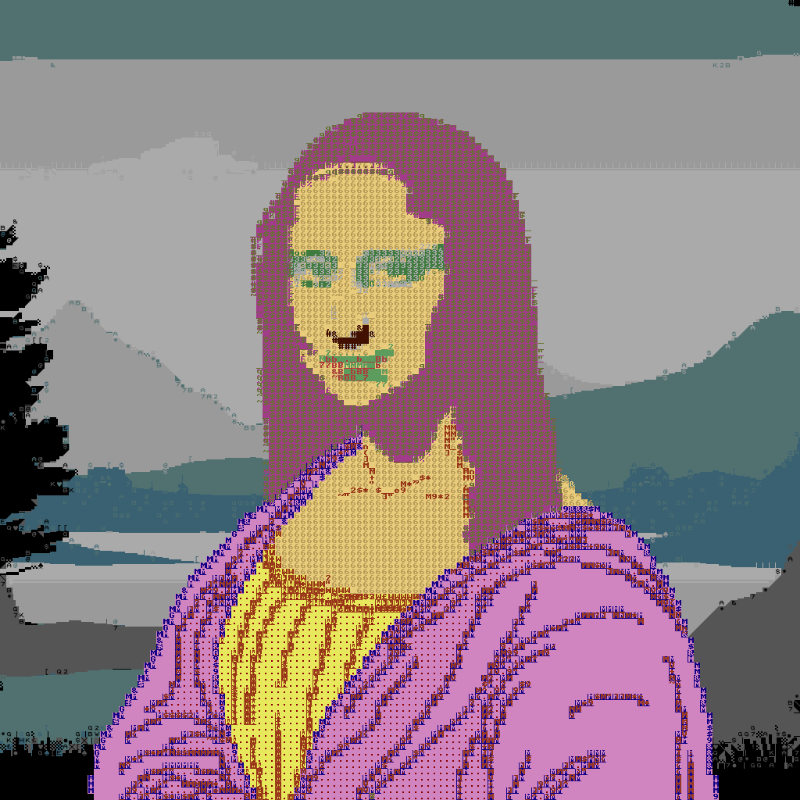 DOS Mona Lisa  #9