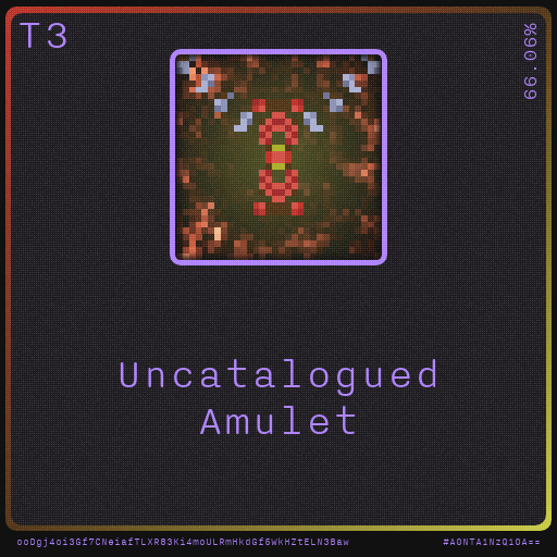 Gear for your quests - Amulet #24