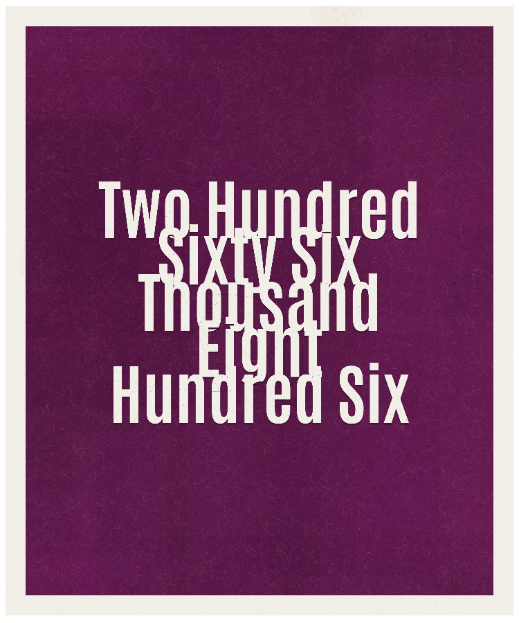 Count #266806