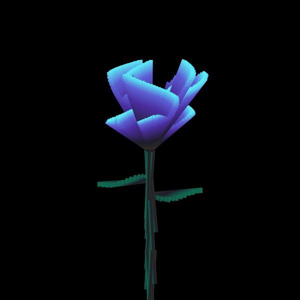 Digital Flower #12