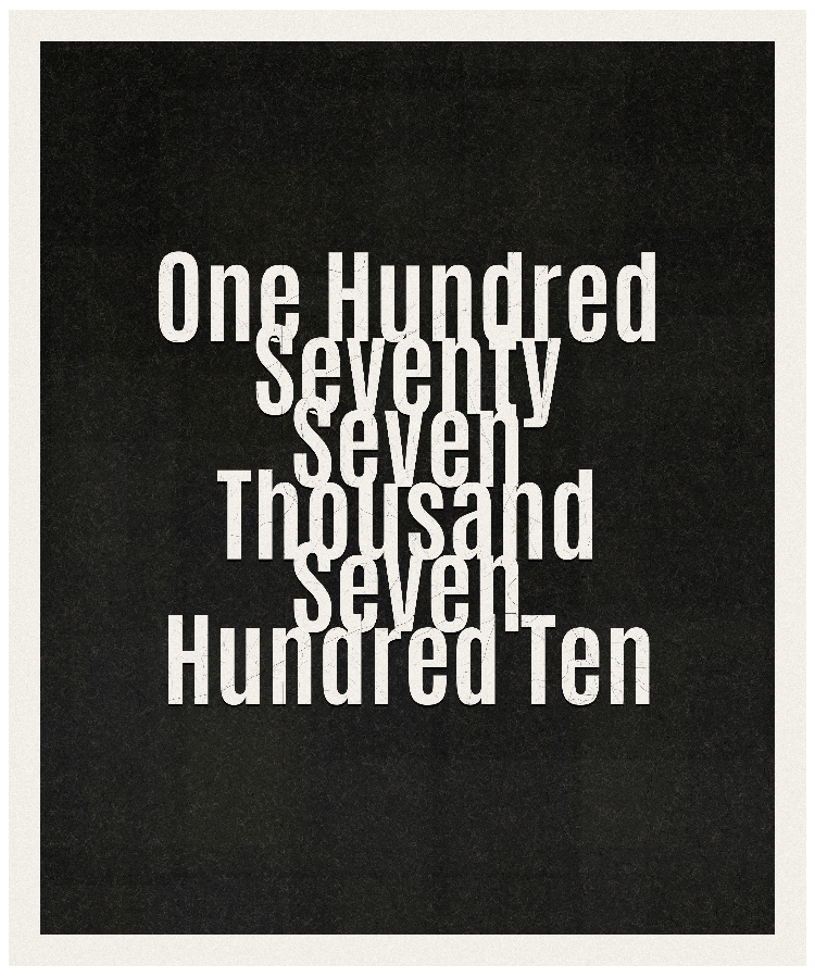 Count #177710