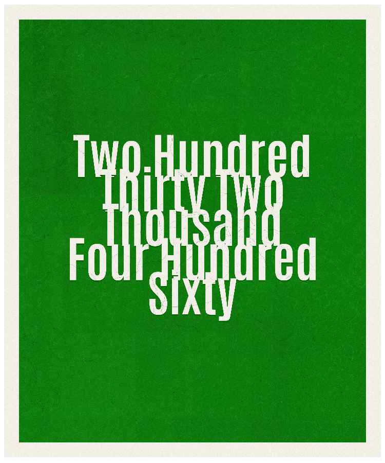 Count #232460