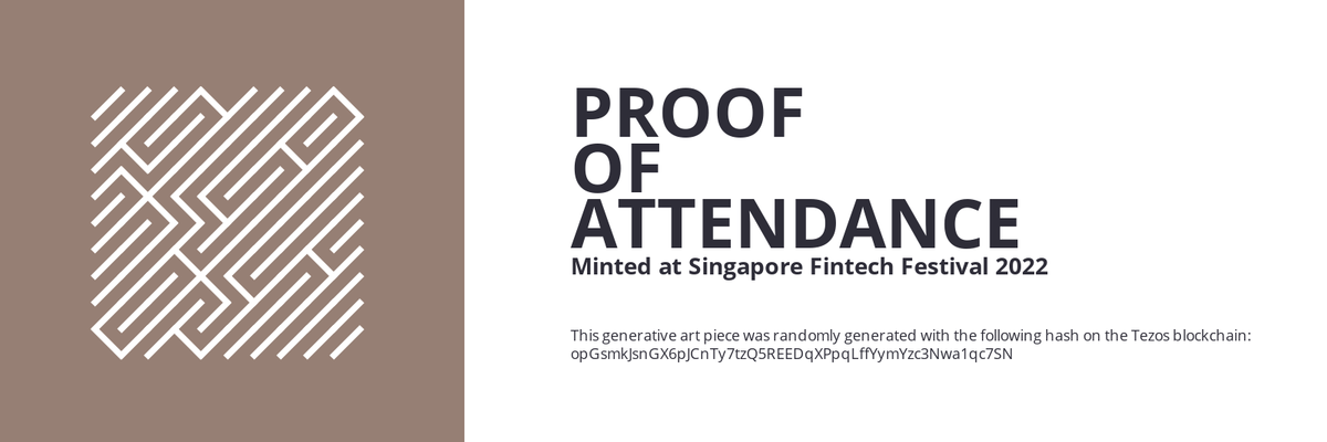 SFF2022 Proof of Attendance Token #1572