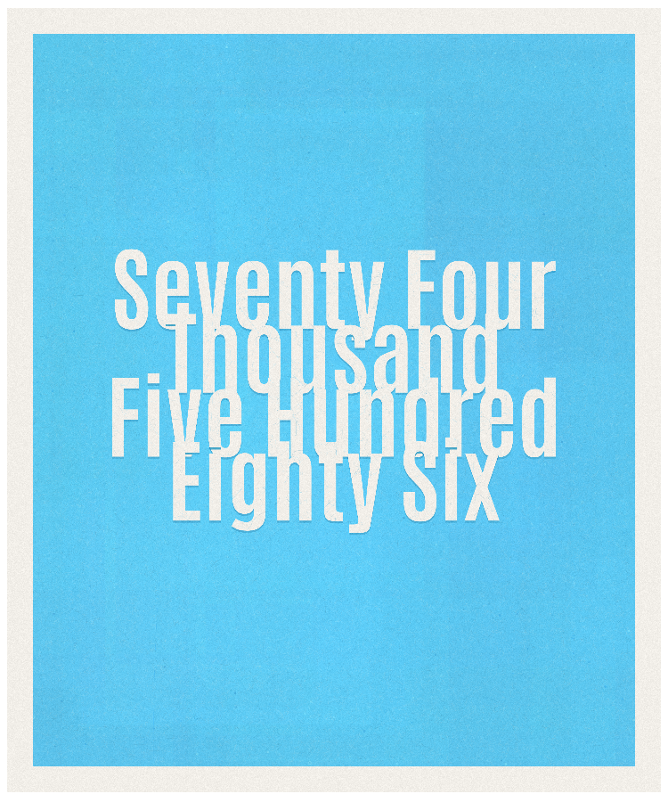 Count #74586