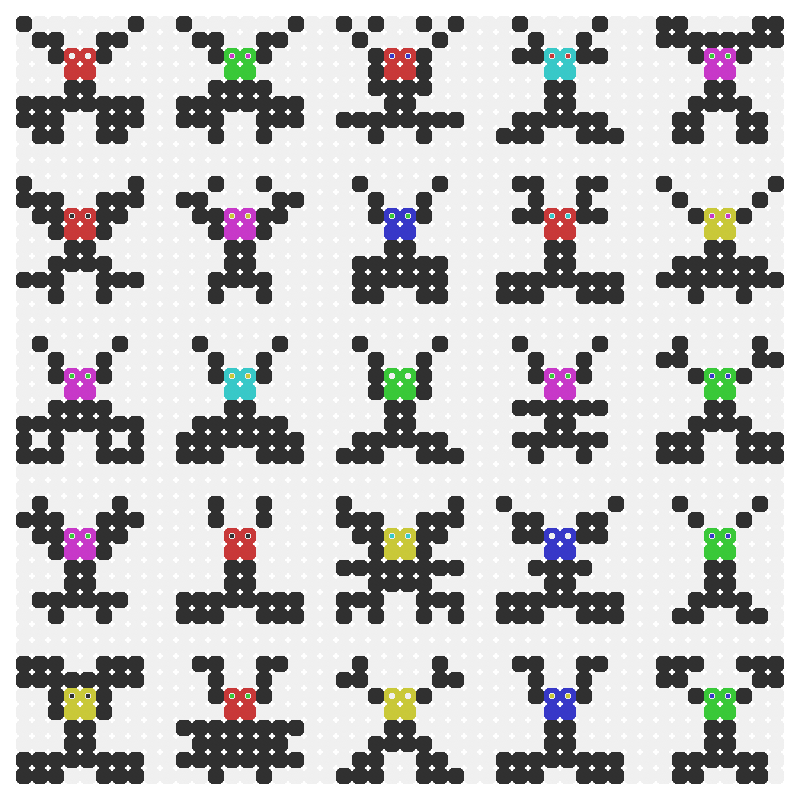 8x8 Pixel Creatures #21