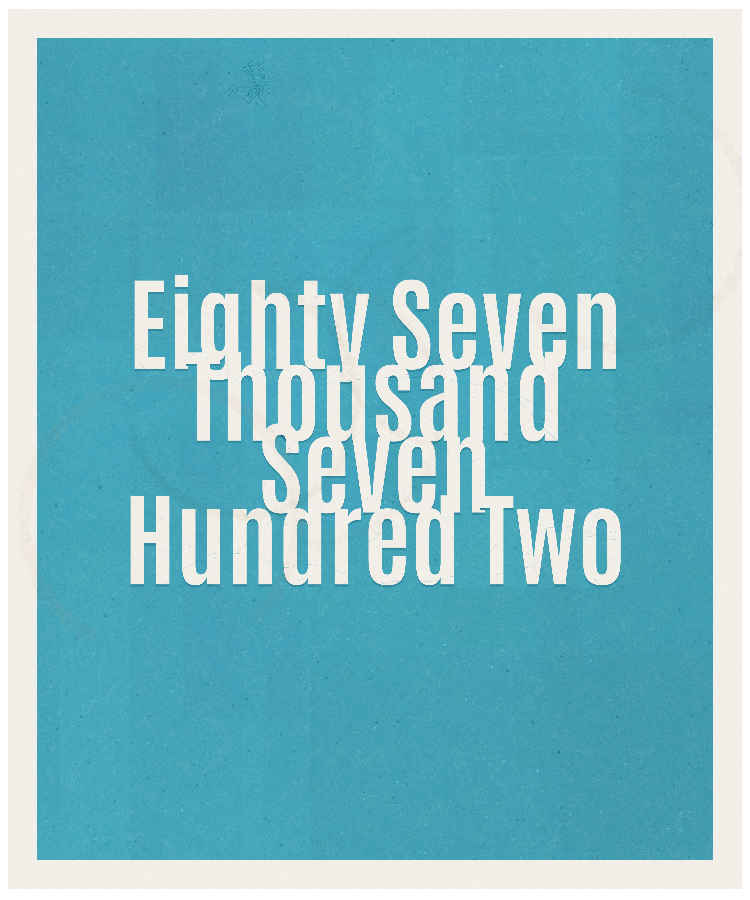 Count #87702