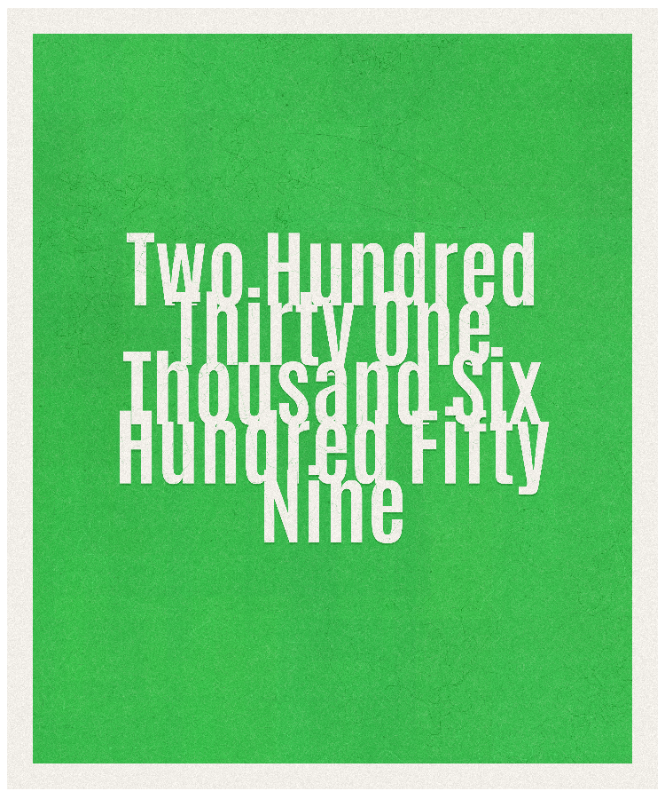 Count #231659