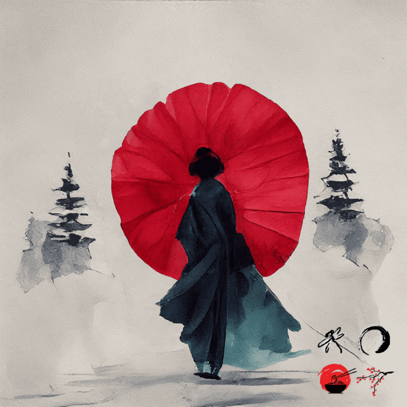 A walking geisha #4