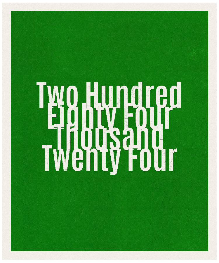 Count #284024