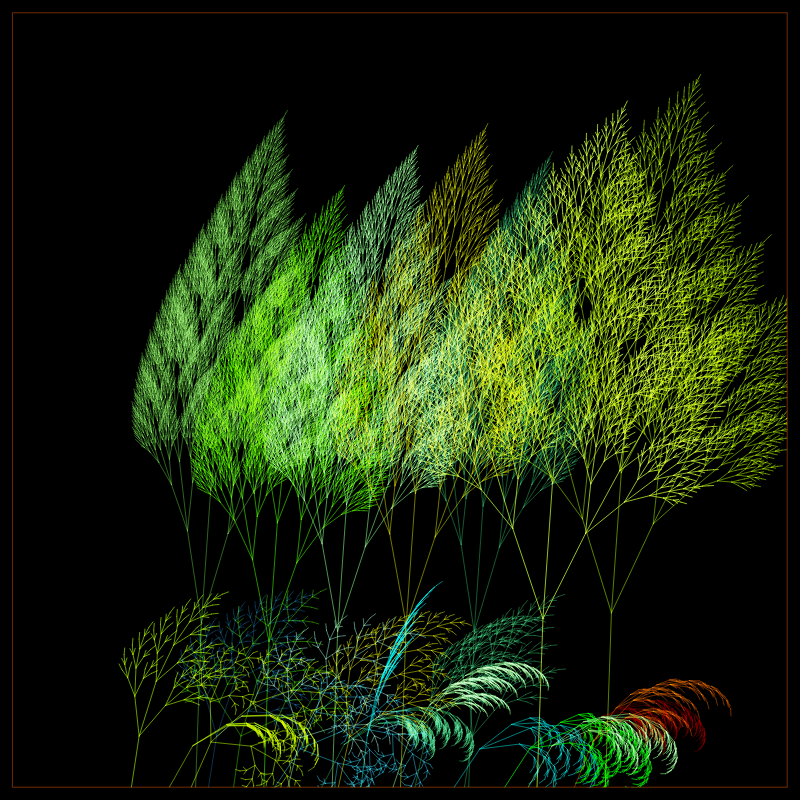 Fractal Forest #104