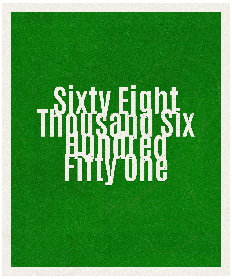 Count #68651