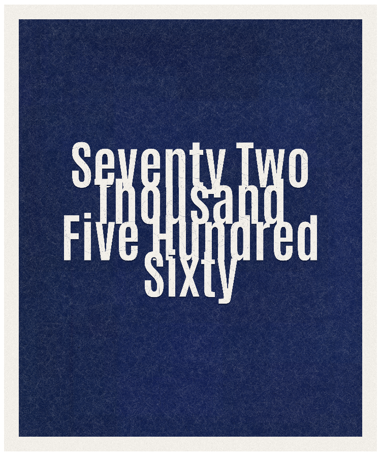 Count #72560
