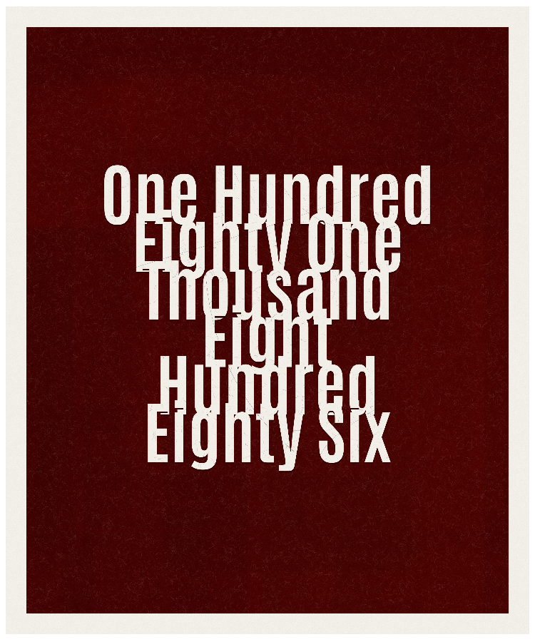 Count #181886
