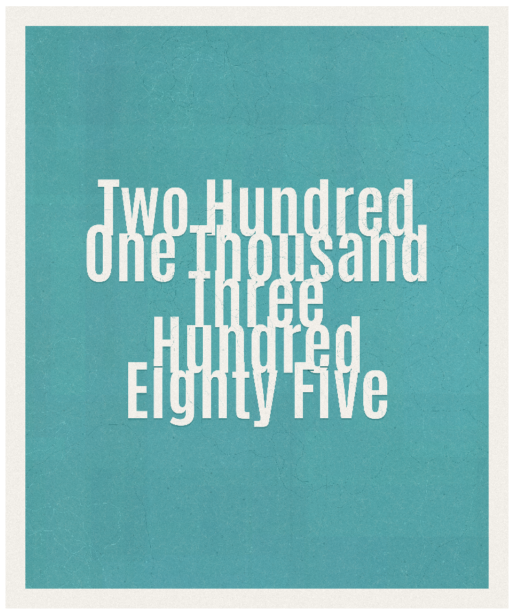 Count #201385