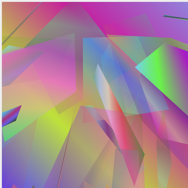random divs with gradient and perspective #35