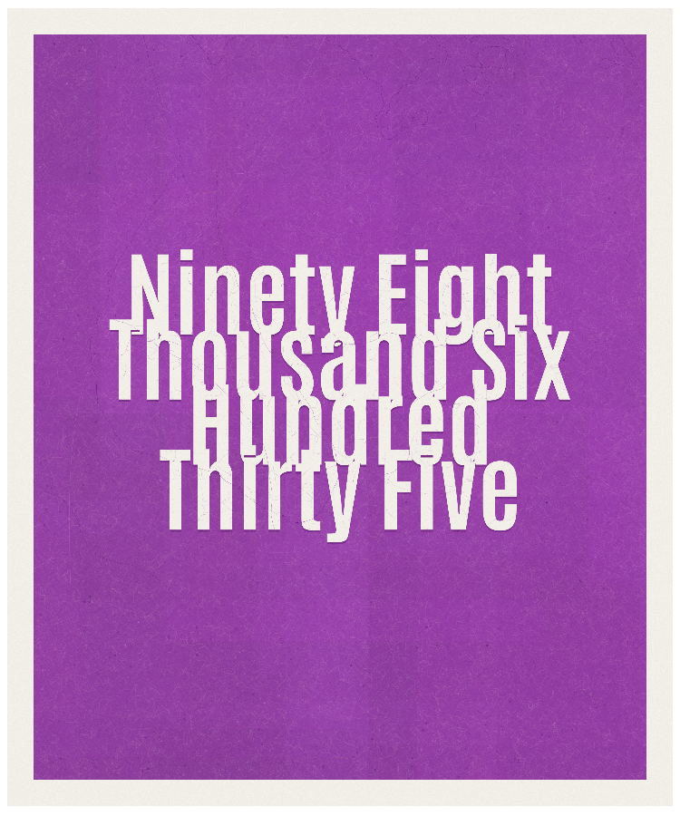 Count #98635