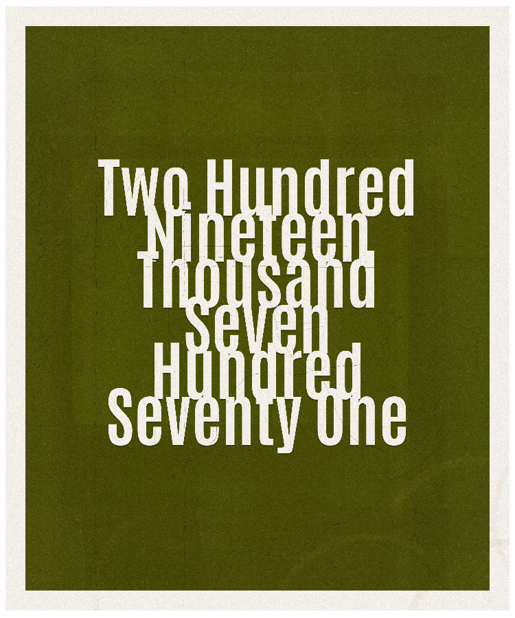 Count #219771