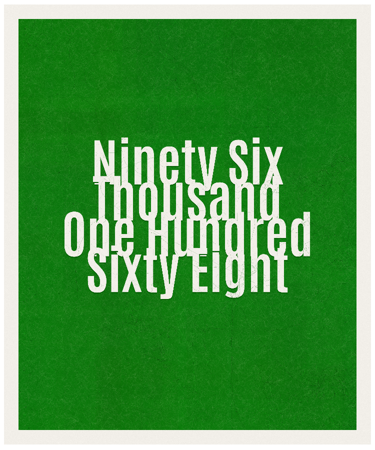 Count #96168