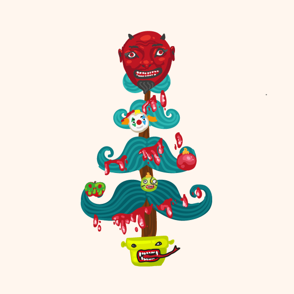 Creepy Christmas Tree For You! #2