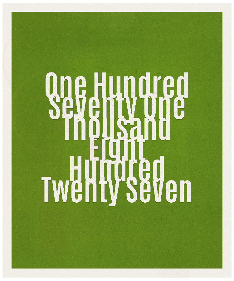 Count #171827