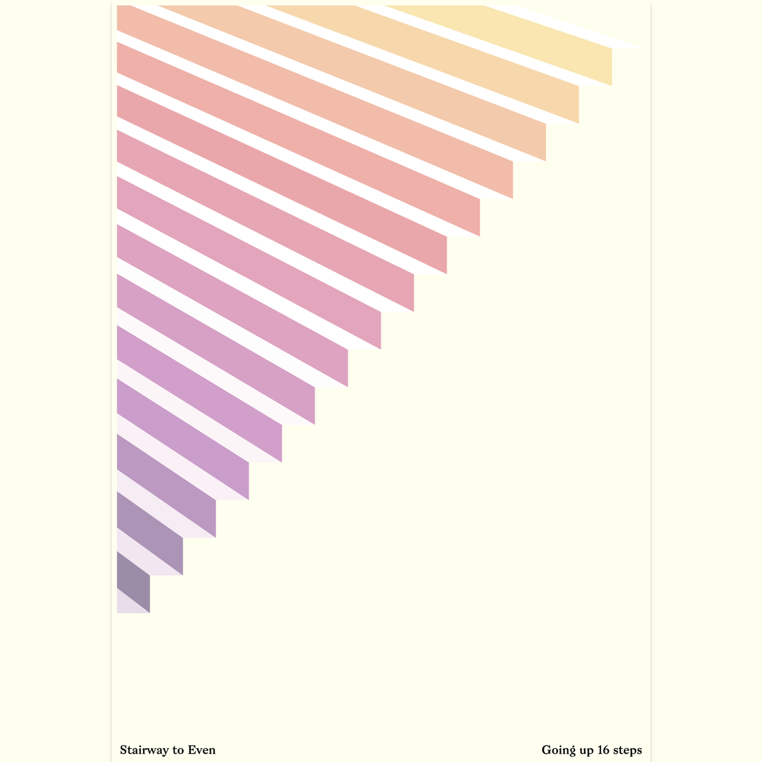 Stairway to Even #25