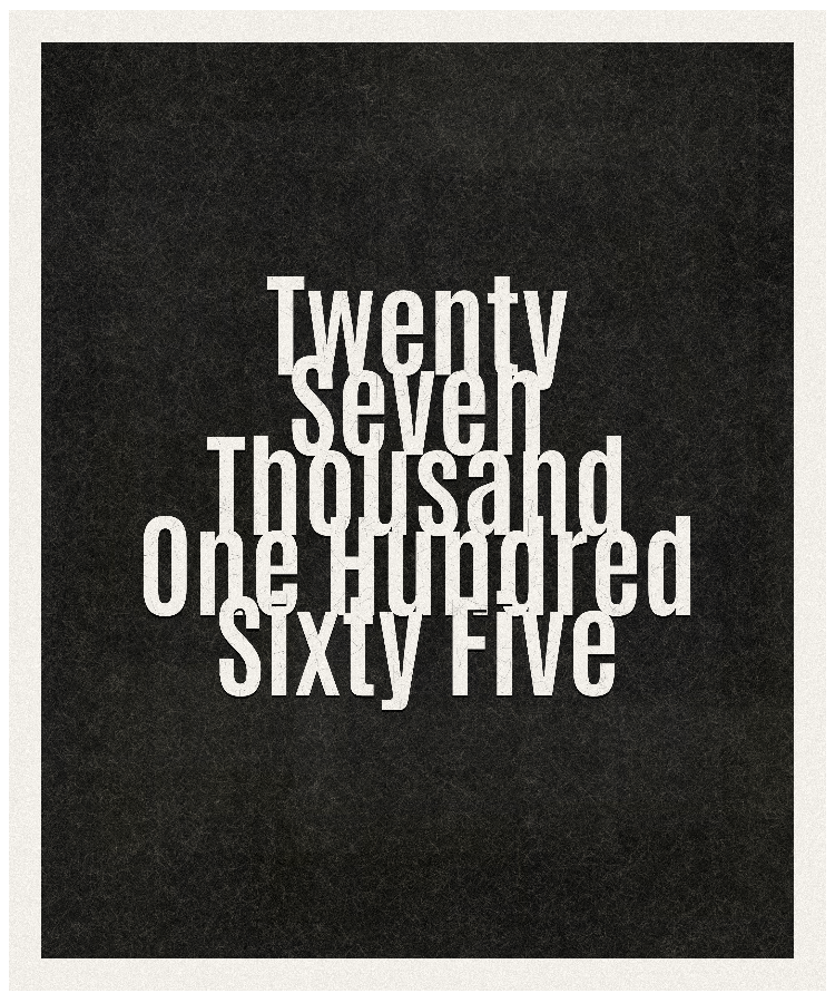 Count #27165